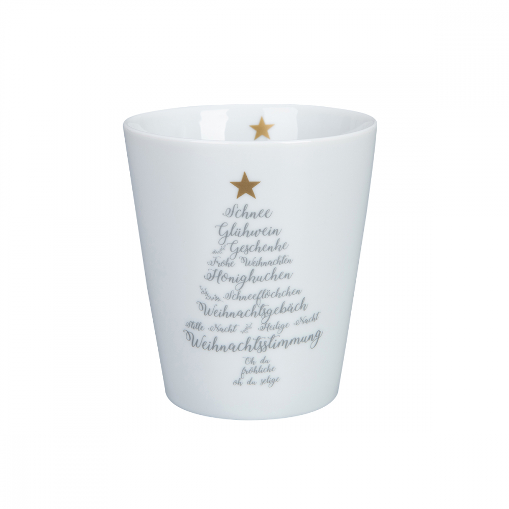 Becher/Mug "Christmas Words"
